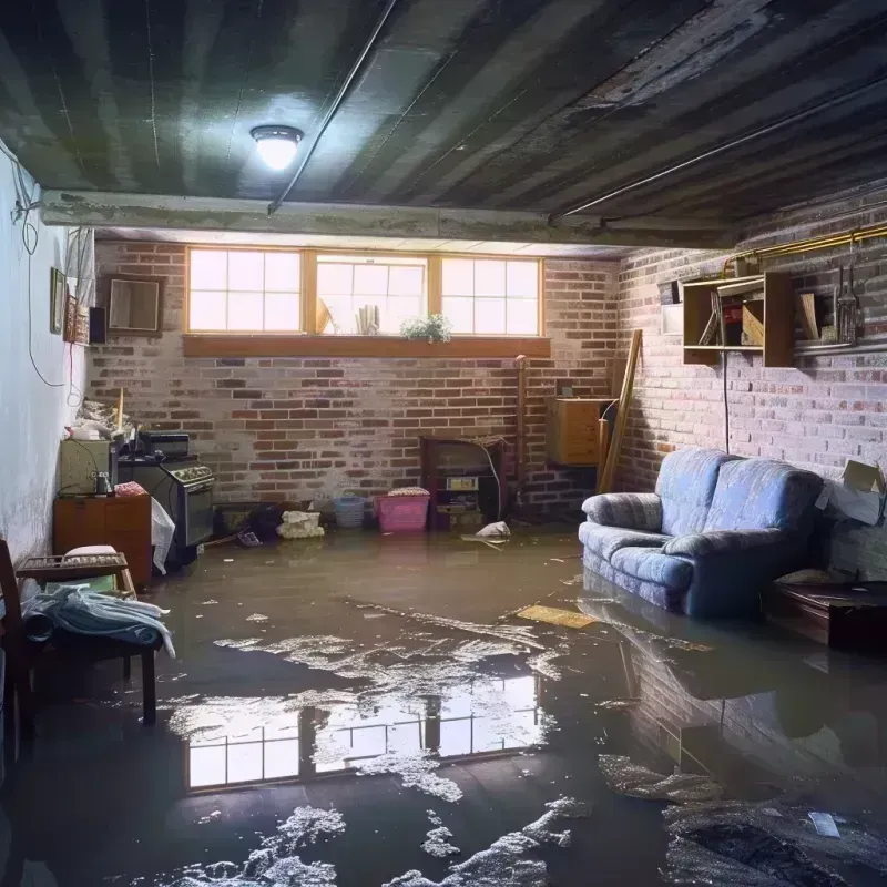 Flooded Basement Cleanup in Sandy Hook, KY